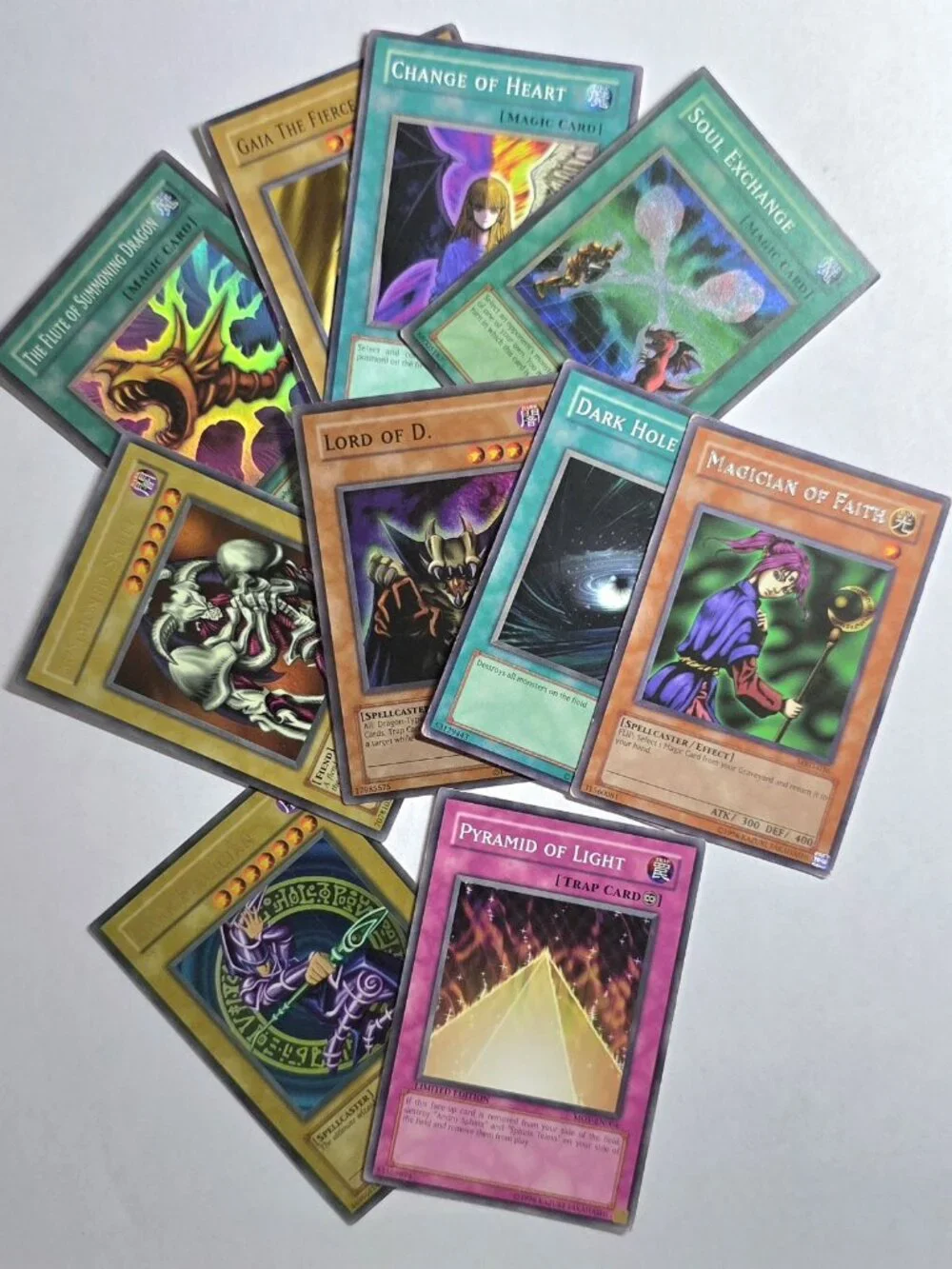 Vintage Yu-Gi-Oh! Card Collection – 51 Cards – Early-Era Sets